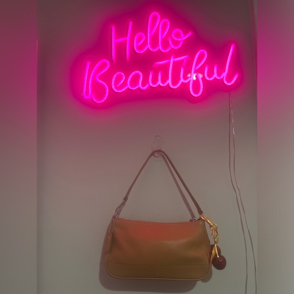 Vintage Y2k Coach demi hampton shoulder bag Butterscotch tan - Picture 9 of 9